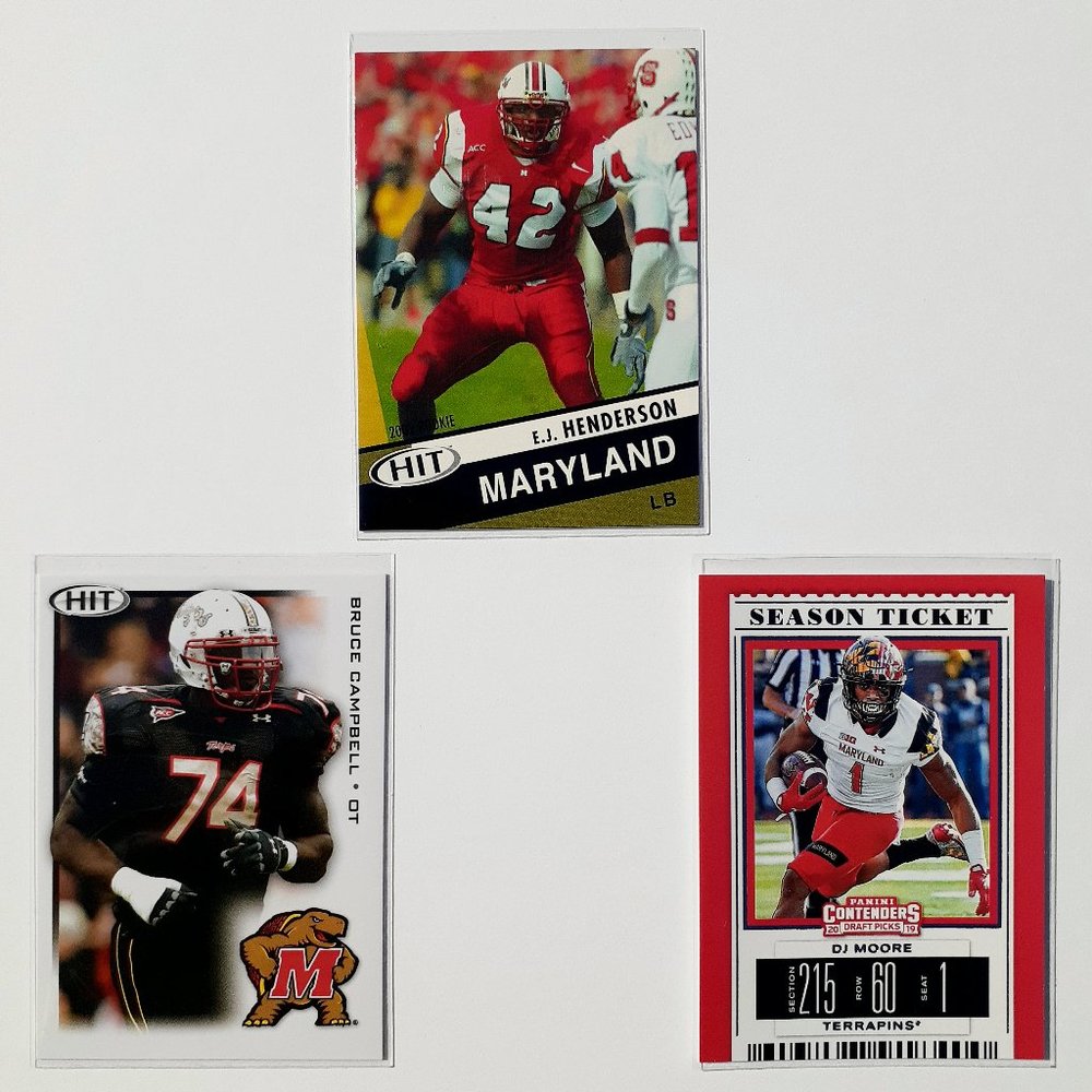 Maryland Terrapins 9 Card Lot [CFBL] [C4_4_1] - Picture 7 of 8